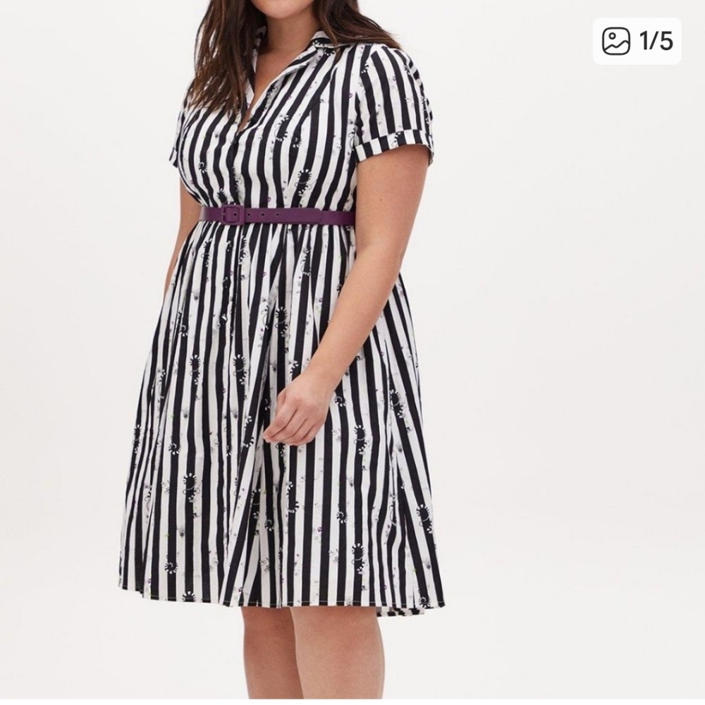 Torrid Beetlejuice Dress Costume